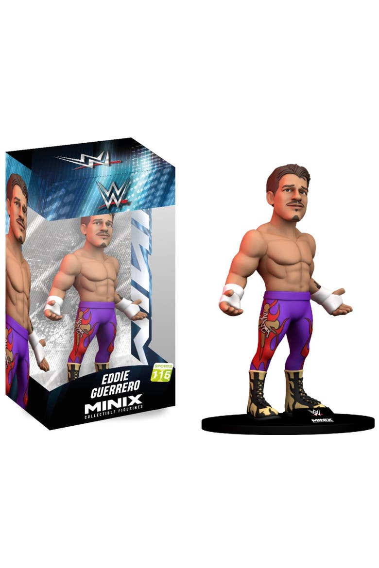Eddie Guerrero (WWE) Minix 4.5-Inch Vinyl Entertainment Figure, Main, color, Multi-Color