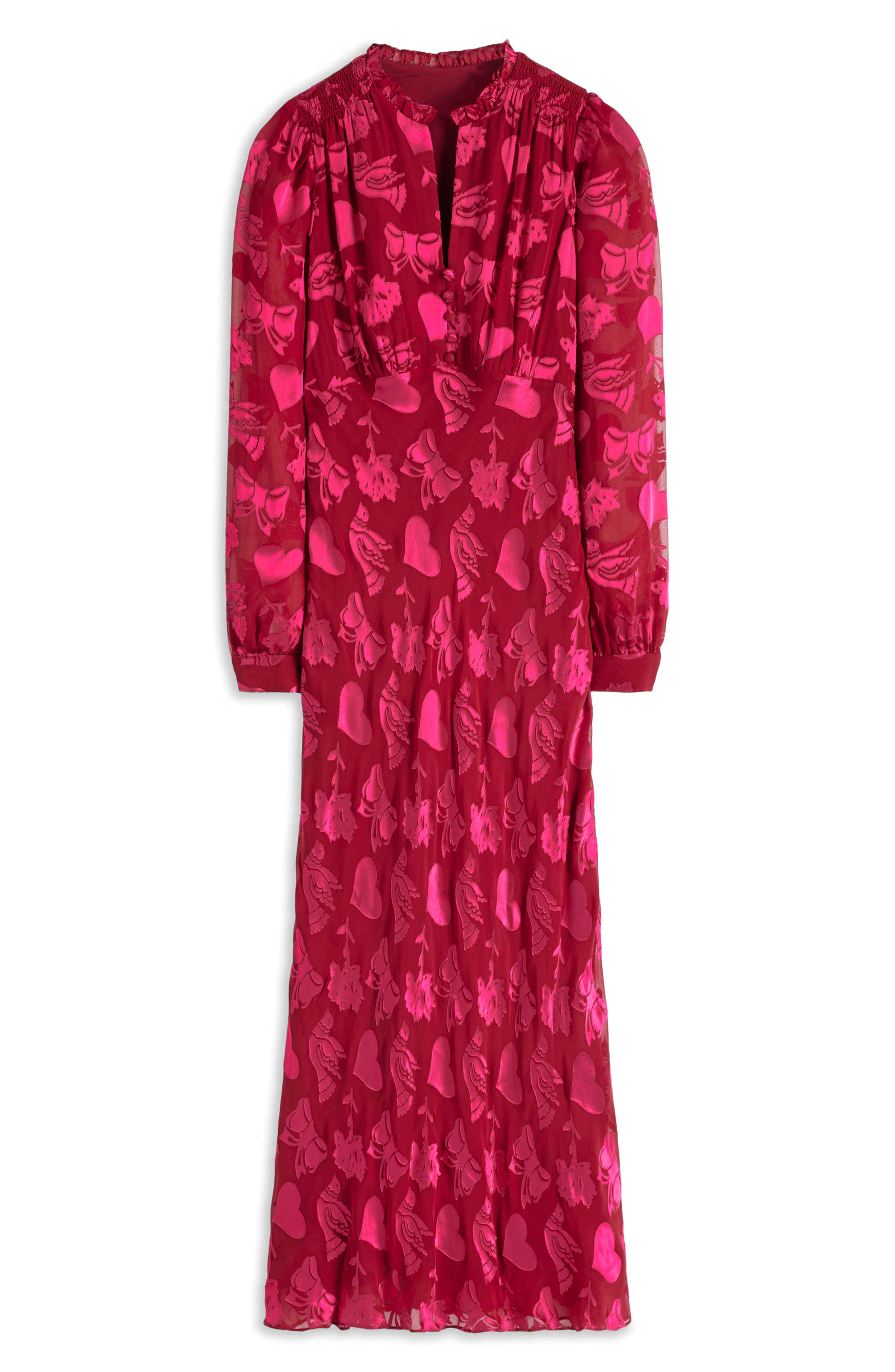 Cassie Devore Long Sleeve Midi Dress - image 2