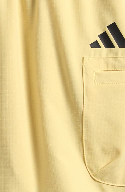 Adidas Originals Adidas Kids' Ripstop Cargo Shorts In Light Yellow