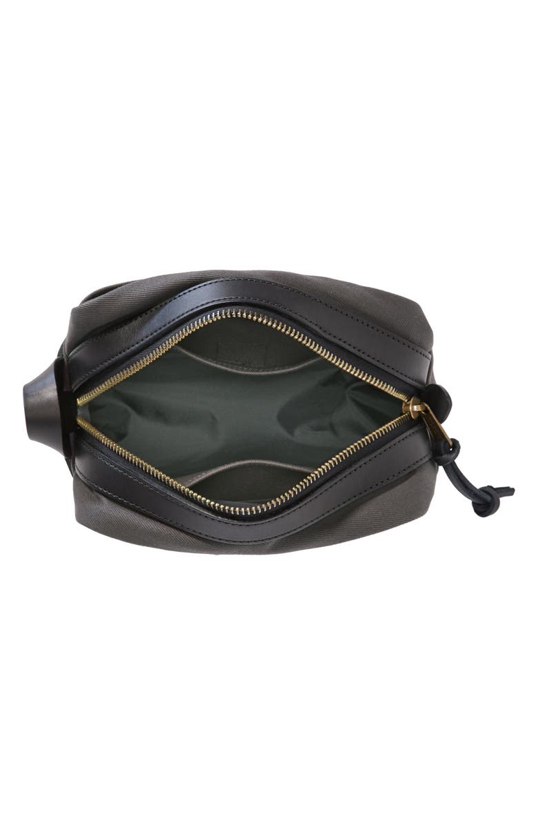 Filson Leather Travel Kit, Alternate, color,