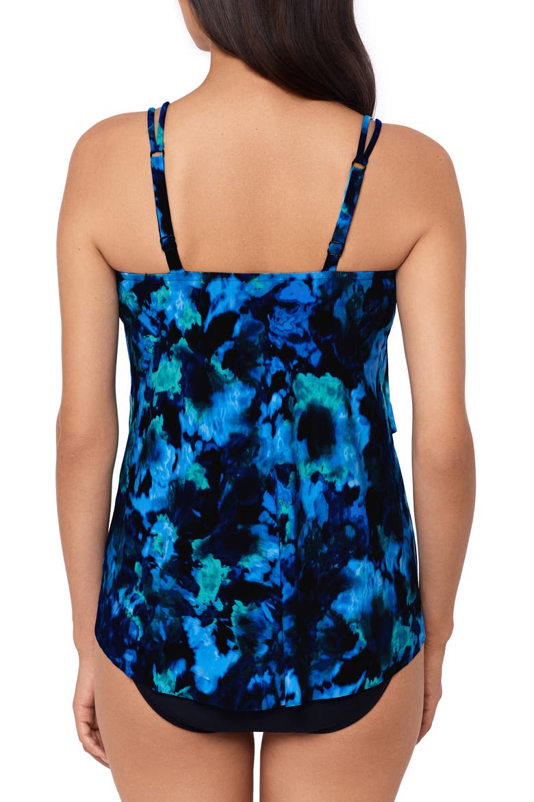 Mashup Grace Tankini, Alternate, color, BLUE MULTI