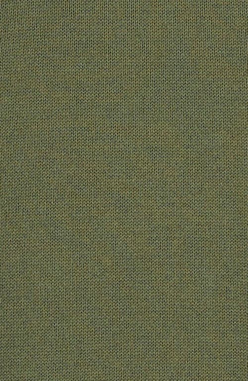 Barbour Solid Cotton Crewneck Sweater In Green