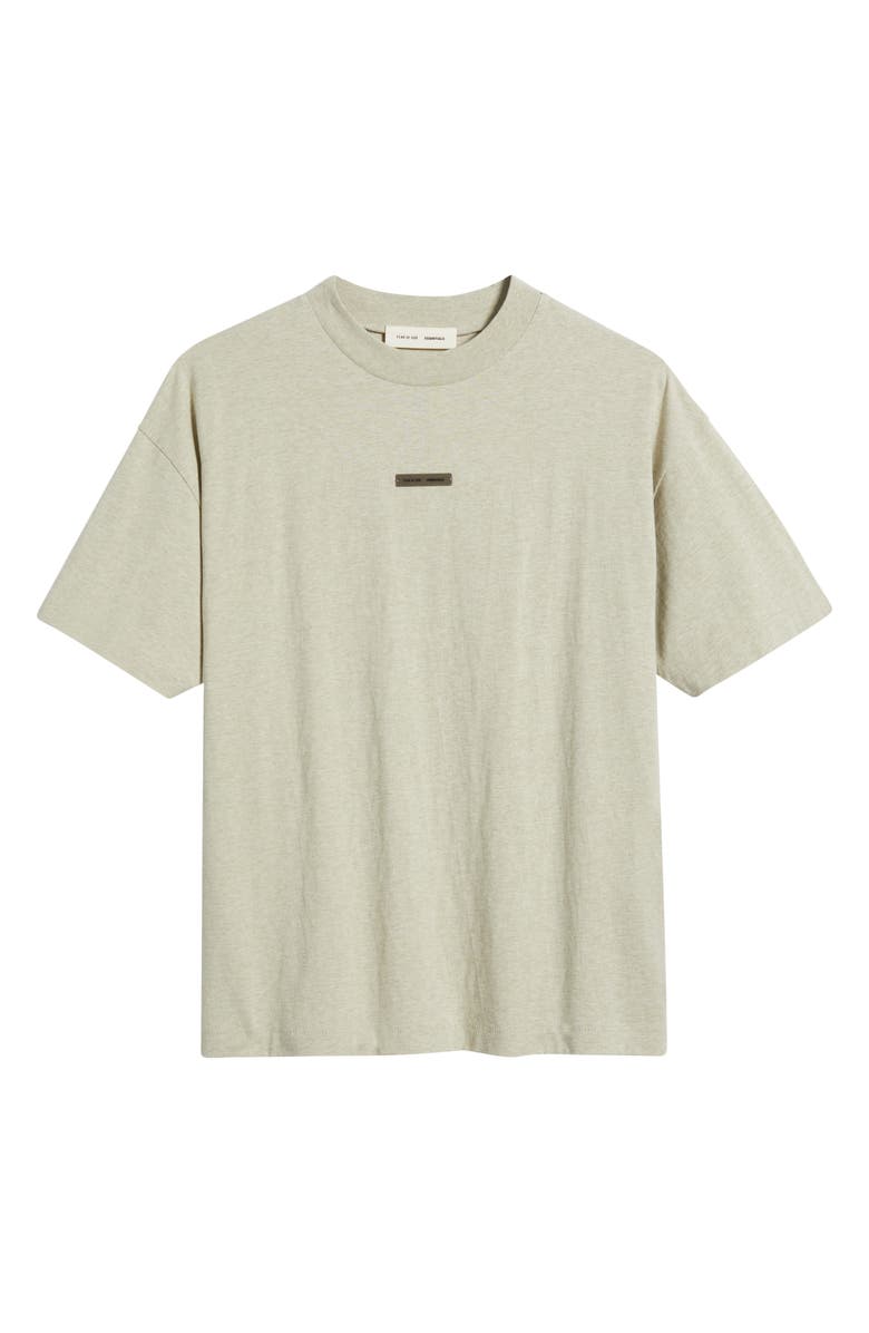Fear of God Essentials Classic Fit Logo Graphic T-Shirt, Alternate, color, Heather Stone