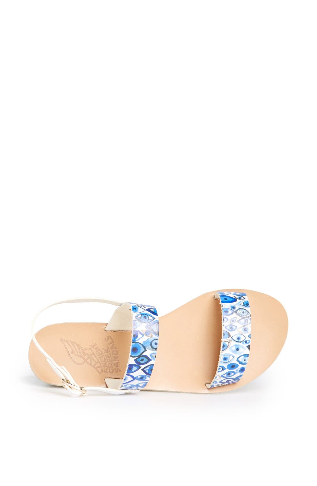 'Clio' Sandal, Alternate, color, EYE PRINT