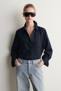 COS Button-down Collar Linen Shirt