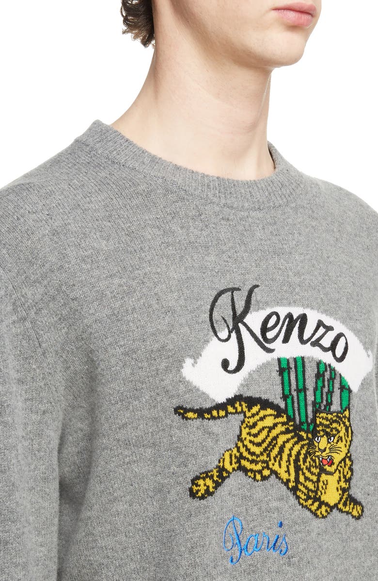 KENZO Jumping Tiger Sweater, Alternate, color,