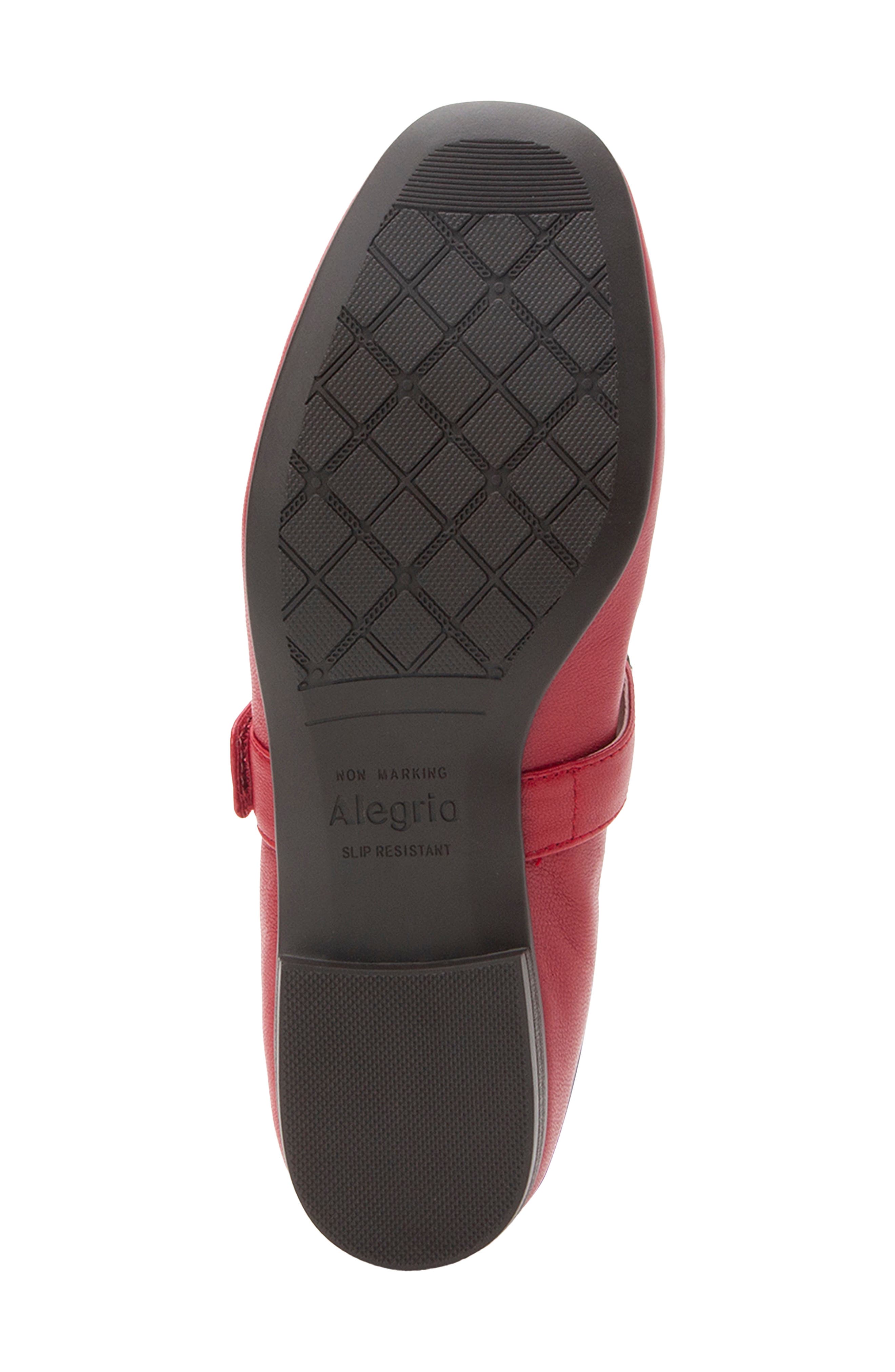 Audree Mary Jane Flat, Alternate, color, CRIMSON