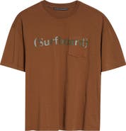 STOCKHOLM SURFBOARD CLUB Sufboard Logo Organic Cotton Pocket Graphic T-Shirt