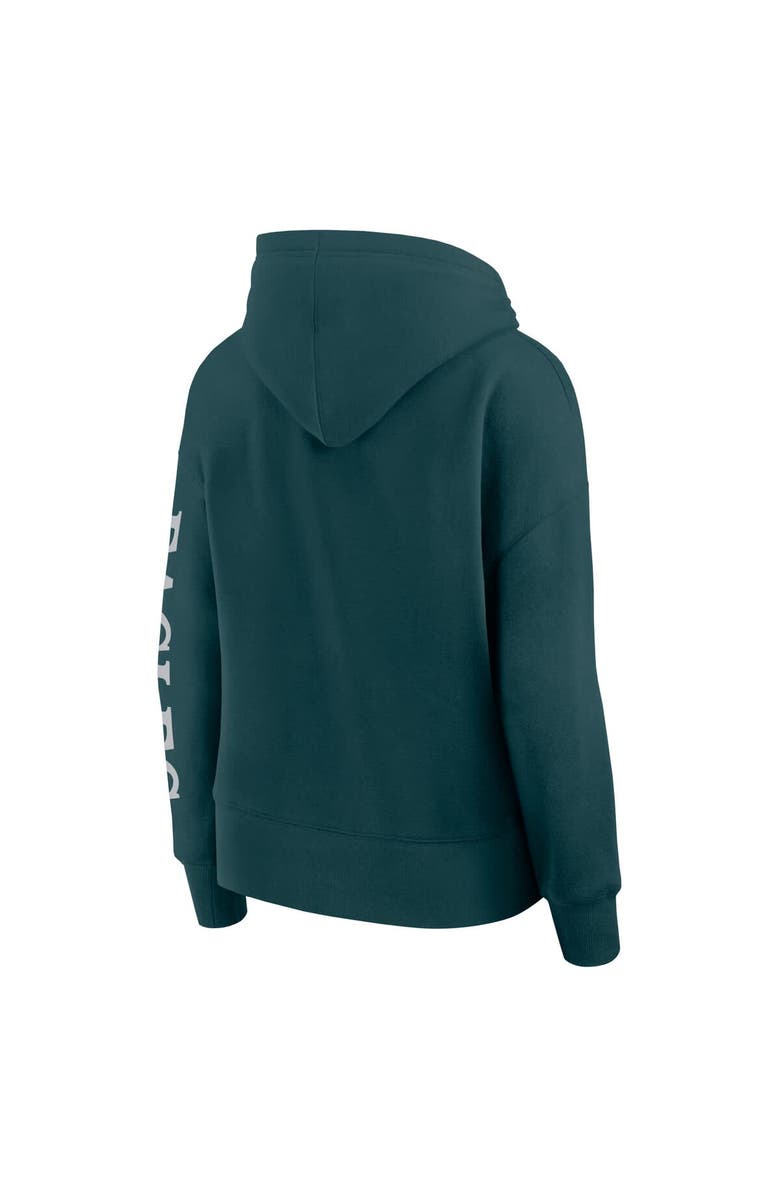 FANATICS Women's Fanatics Midnight Green Philadelphia Eagles Elements Next Pullover Hoodie, Alternate, color,