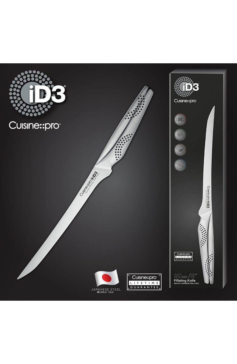 Cuisine::pro<sup>®</sup> iD3<sup>®</sup> Filleting Knife 8", Alternate, color, Silver