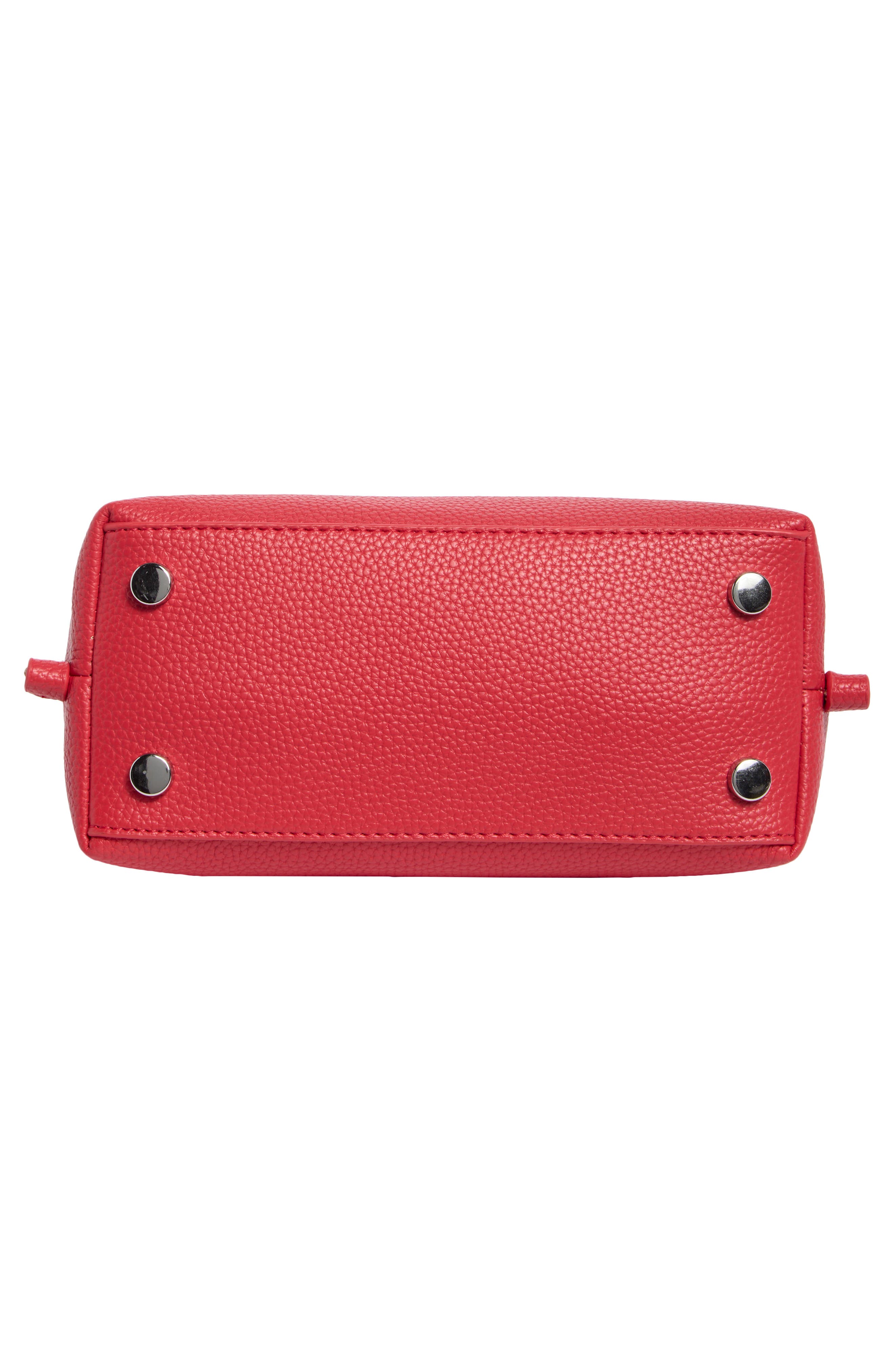 Tahari Cooper Crossbody Bag & Pouch, Alternate, color, Punch