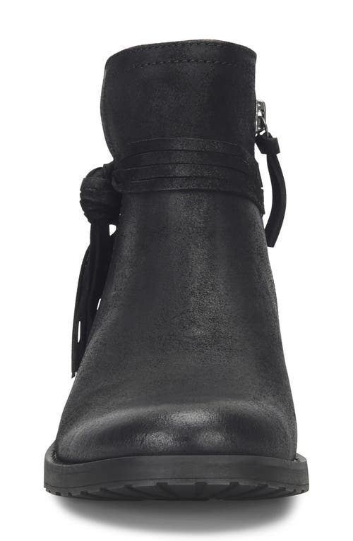 Söfft Blake Waterproof Bootie In Black Suede