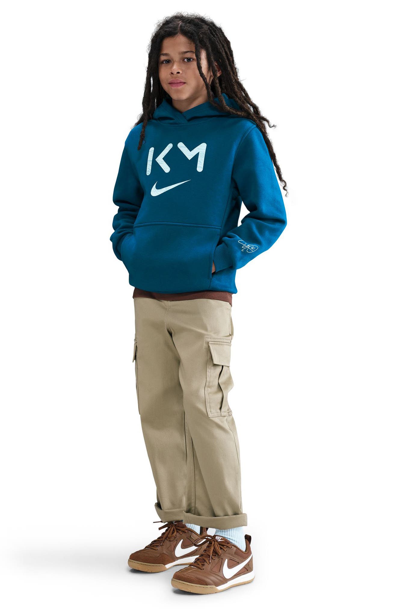 Nike Kids' Kylian Mbappé Club Fleece Hoodie