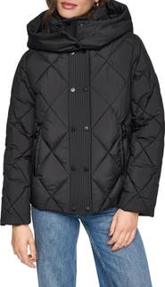 Andrew Marc Briggs Hooded Puffer Jacket