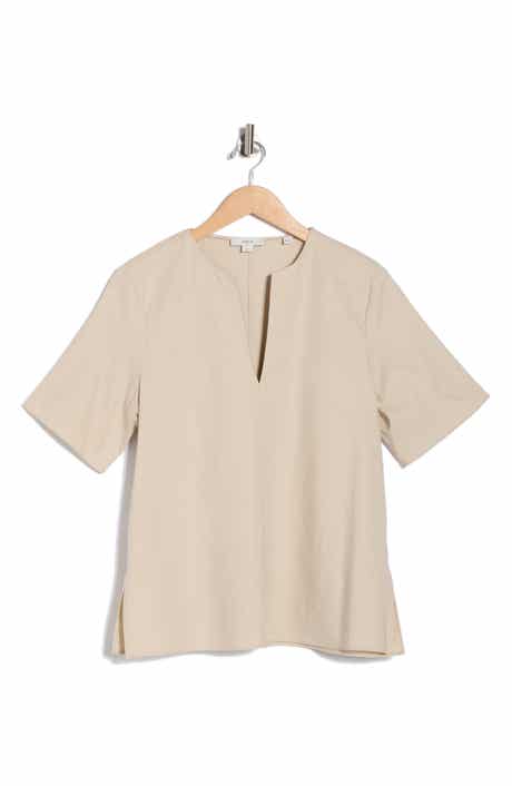 Vince Easy Split Neck Top