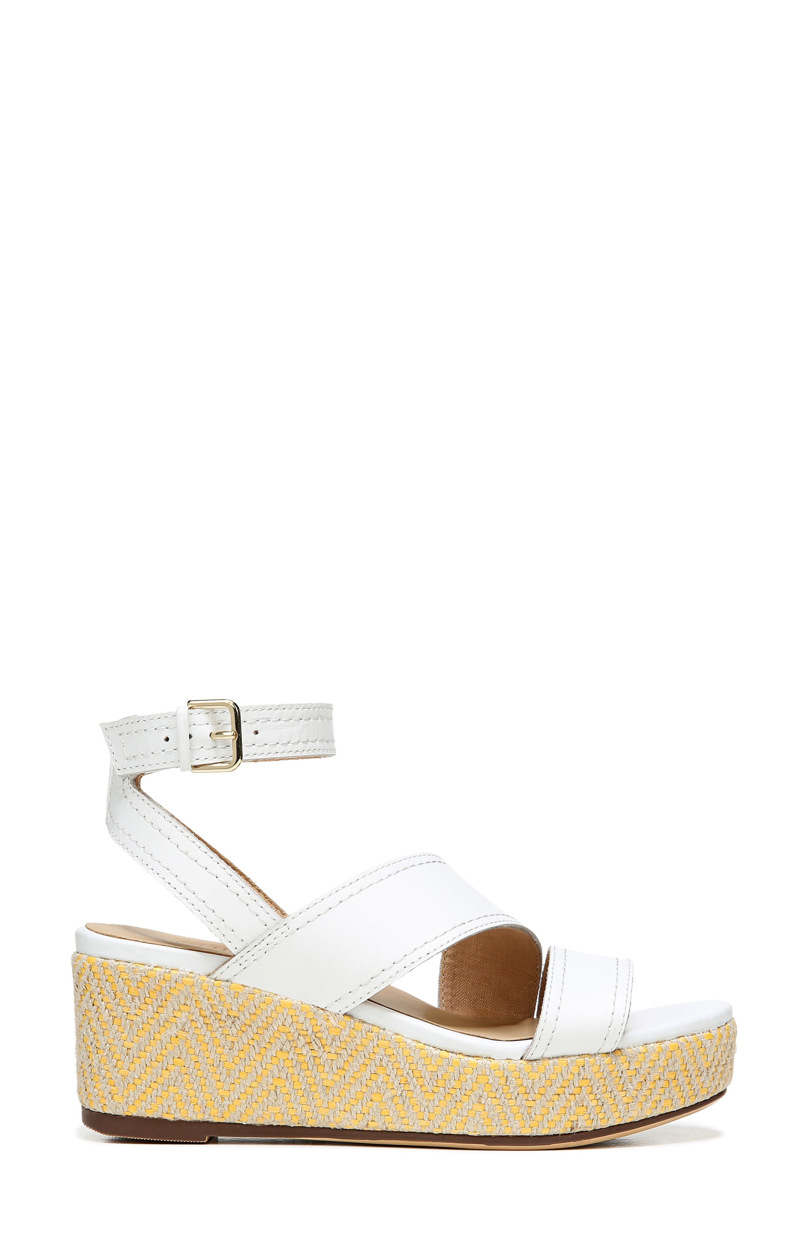 Ursa Strappy Espadrille Sandal, Alternate, color, WHITE LEATHER