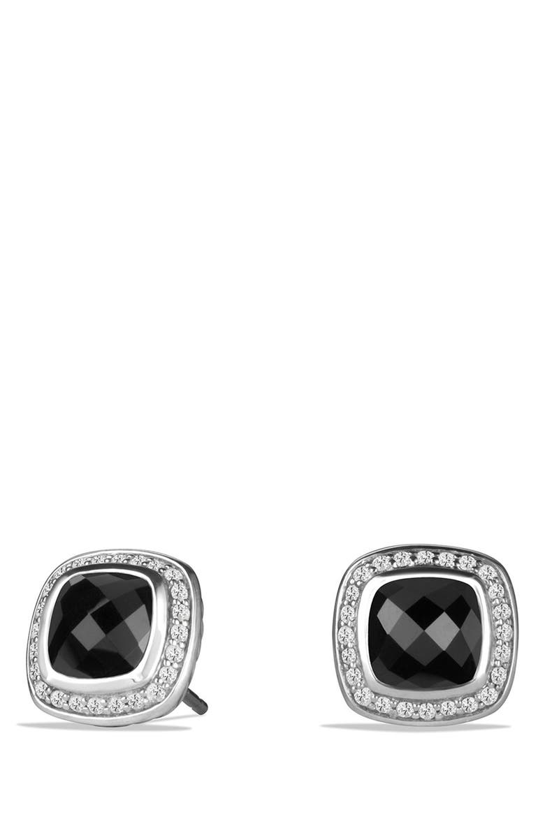 David Yurman Albion Earrings with Semiprecious Stone and Diamonds, Main, color,