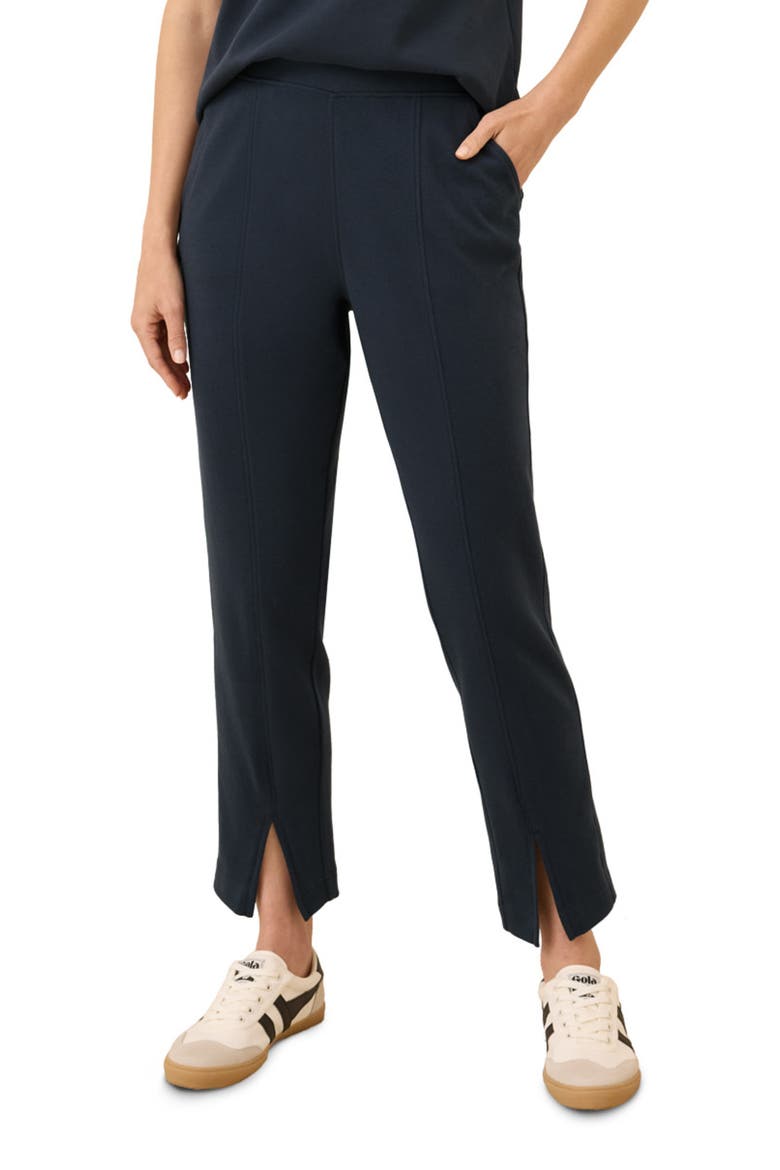 Organic Cotton Airplane Tapered Leg Pant, Alternate, color, Midnight Blue