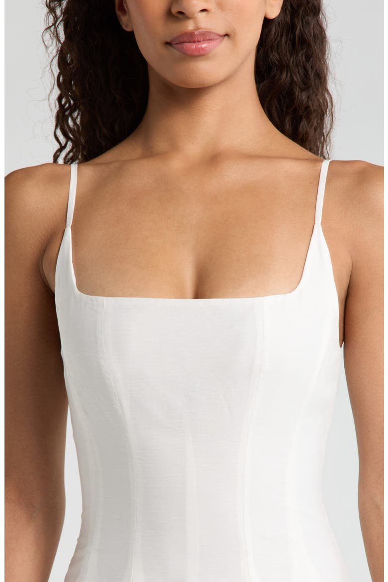 Emery Panel Midi Sundress, Alternate, color, PORCELAIN