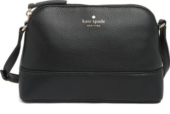 southport ave hannah leather crossbody bag