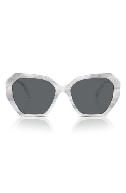 56mm Photochromic Irregular Sunglasses