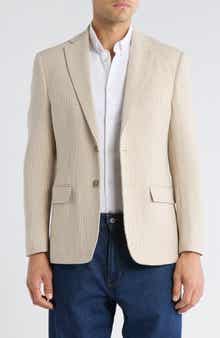 Lucky Brand Heather Stripe Sport Coat