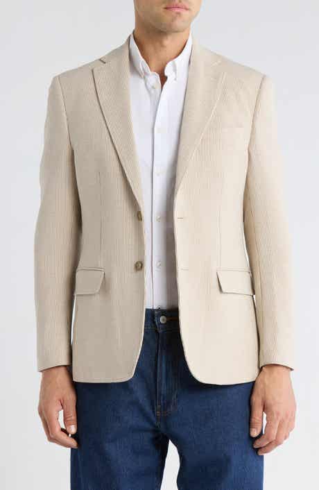 Lucky Brand Heather Stripe Sport Coat
