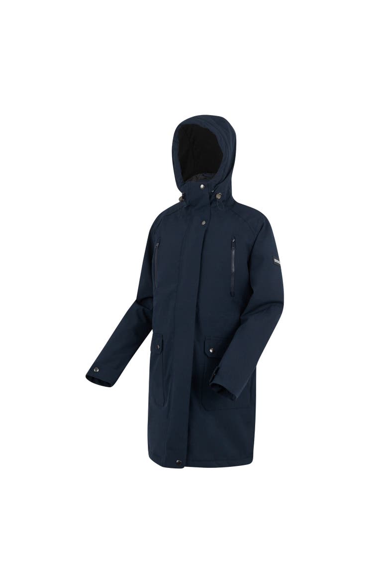 Valenta Waterproof Jacket, Alternate, color, Navy Blue