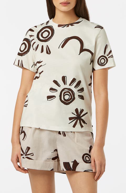 Sketch Cotton Graphic T-Shirt