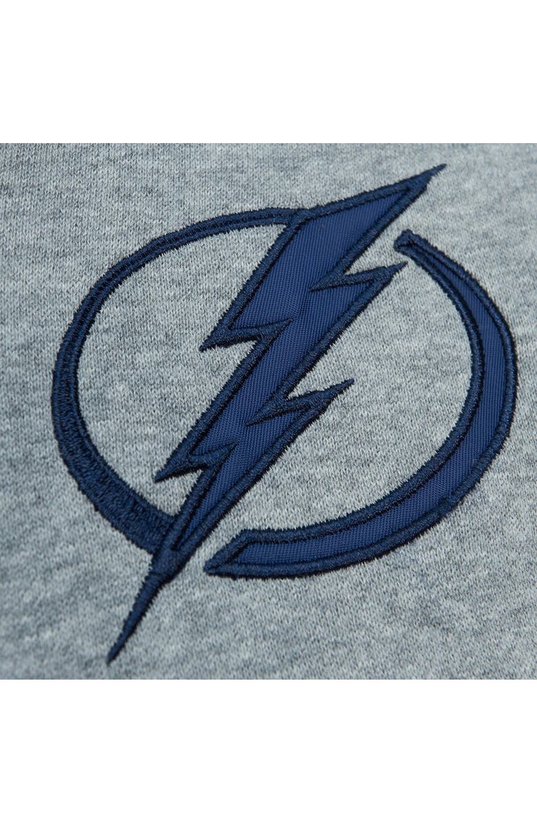 Mitchell & Ness Men's Mitchell & Ness Blue/Gray Tampa Bay Lightning Head Coach Pullover Hoodie, Alternate, color,