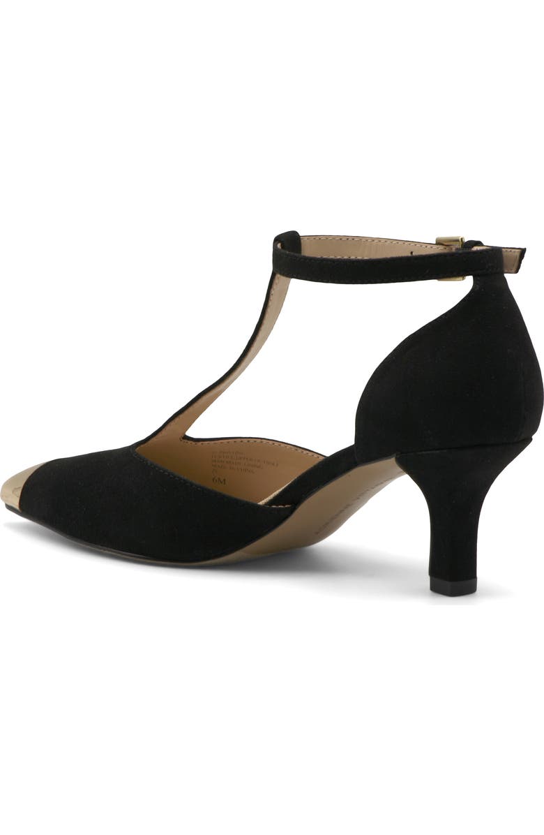 Adrienne Vittadini Pristine T-Strap Pointed Toe Pump, Alternate, color,