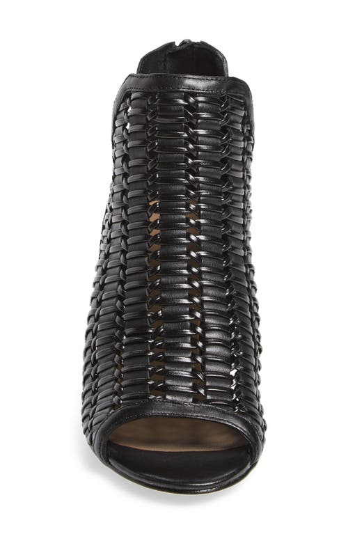 Donald Pliner Jacqi Woven Open Toe Bootie In Multi