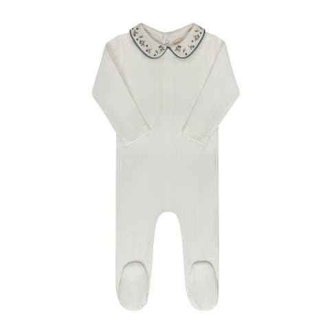Embroidered Collar Collection - Footie (Baby)