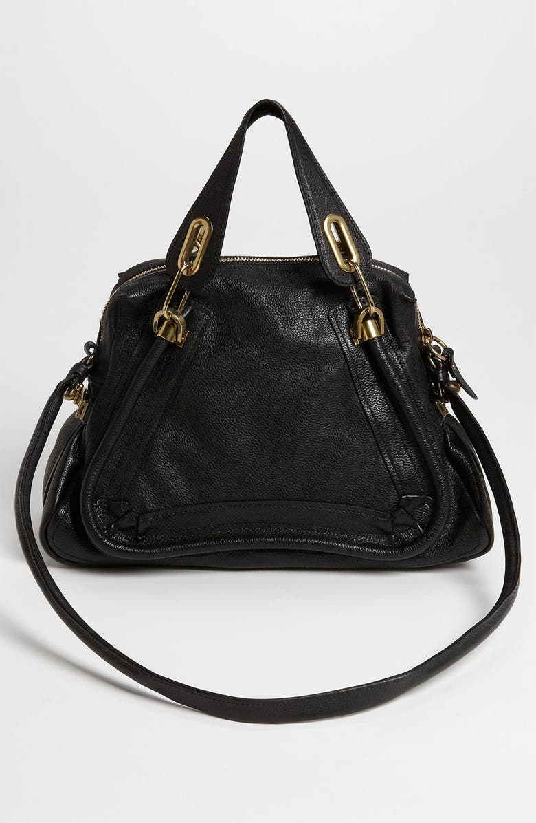 Chloé 'Paraty - Medium' Leather Satchel, Alternate, color,