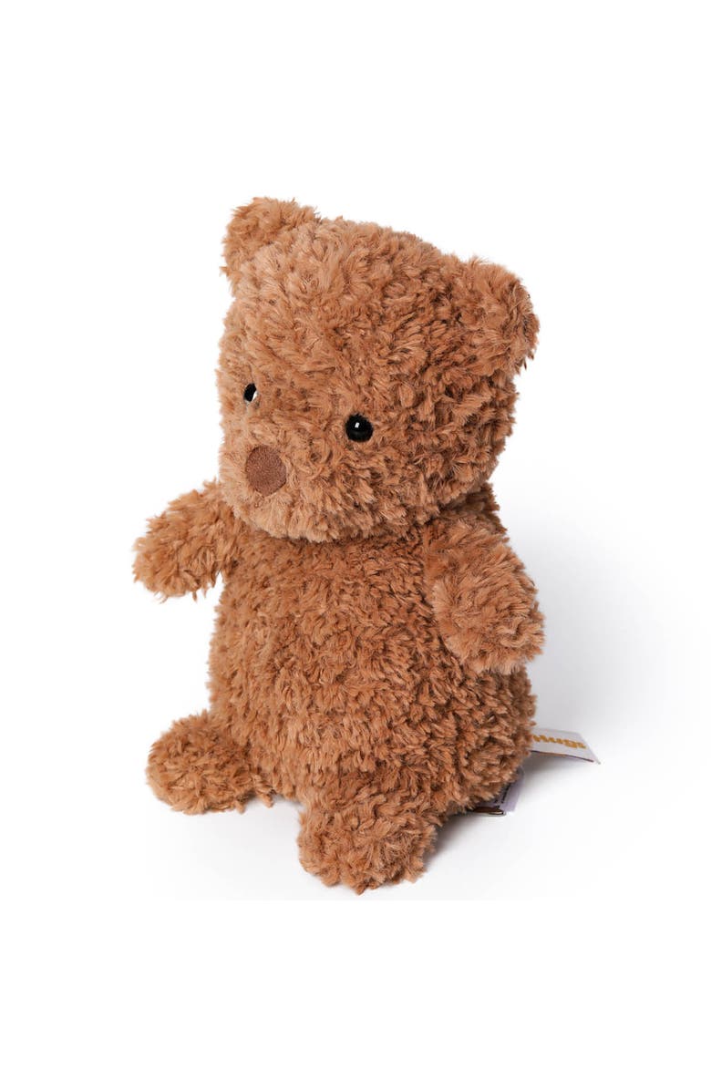 McHugs 7 Inch Swiss Roll Bear Weighted Stuffed Animal, Alternate, color, Brown