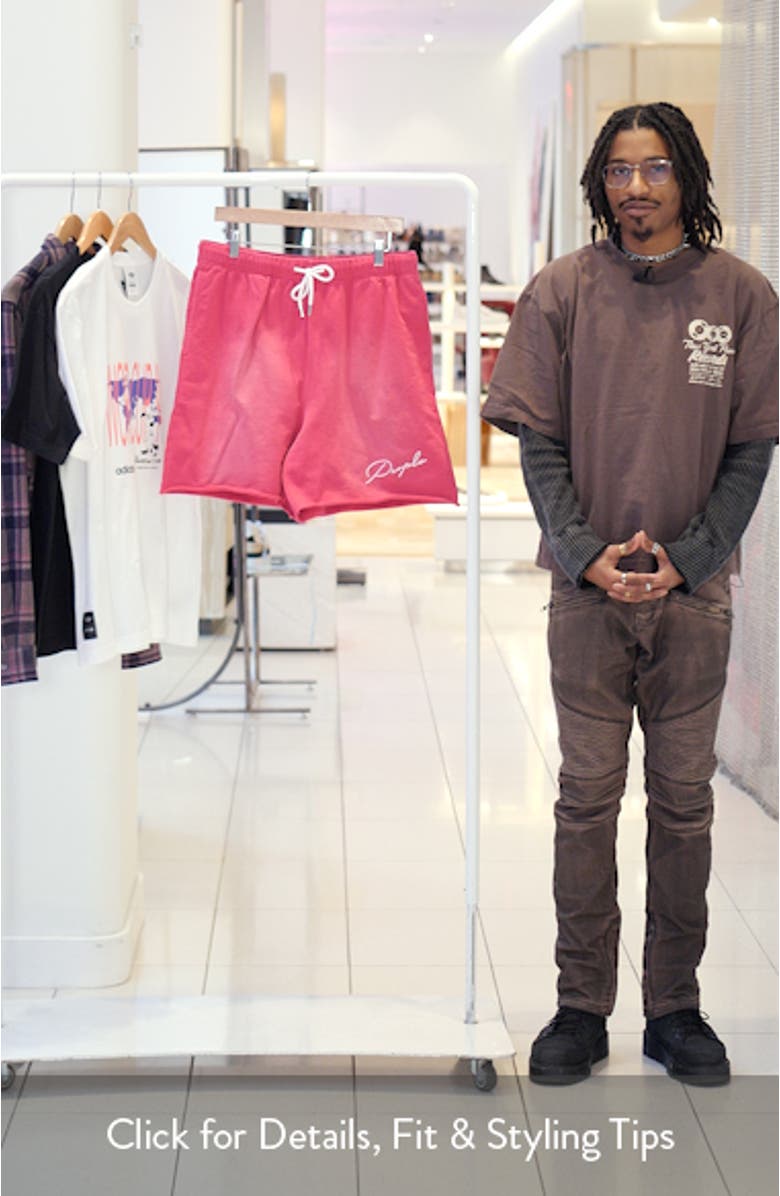 Signature Midweight Fleece Sweat Shorts, sales video thumbnail