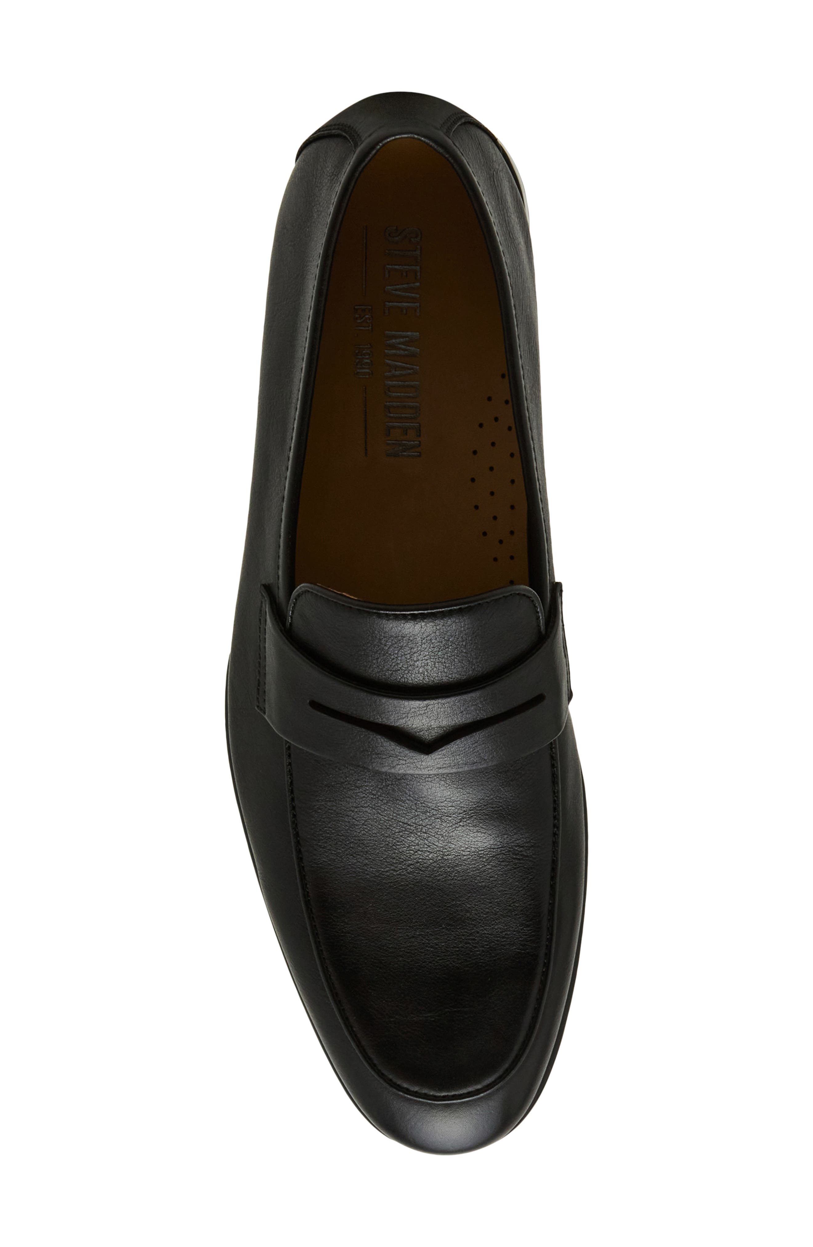 Steve Madden Boca Penny Loafer, Alternate, color, Black