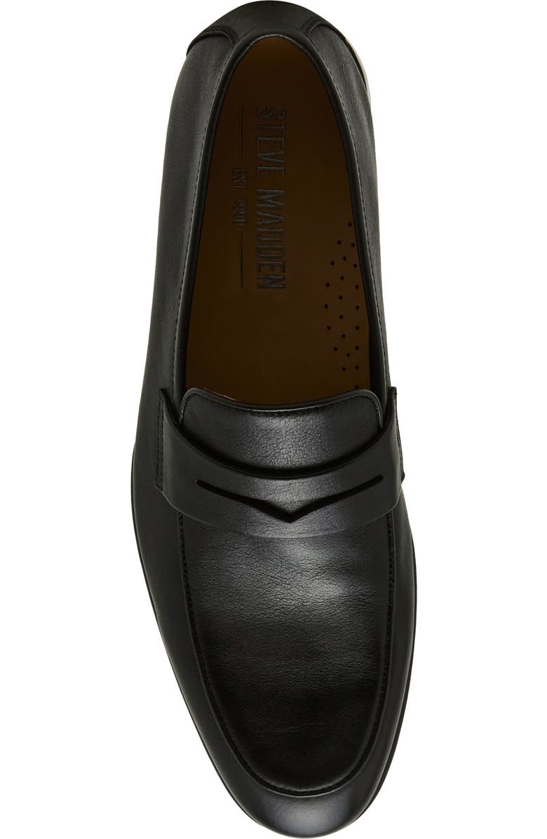 Steve Madden Boca Penny Loafer, Alternate, color, Black