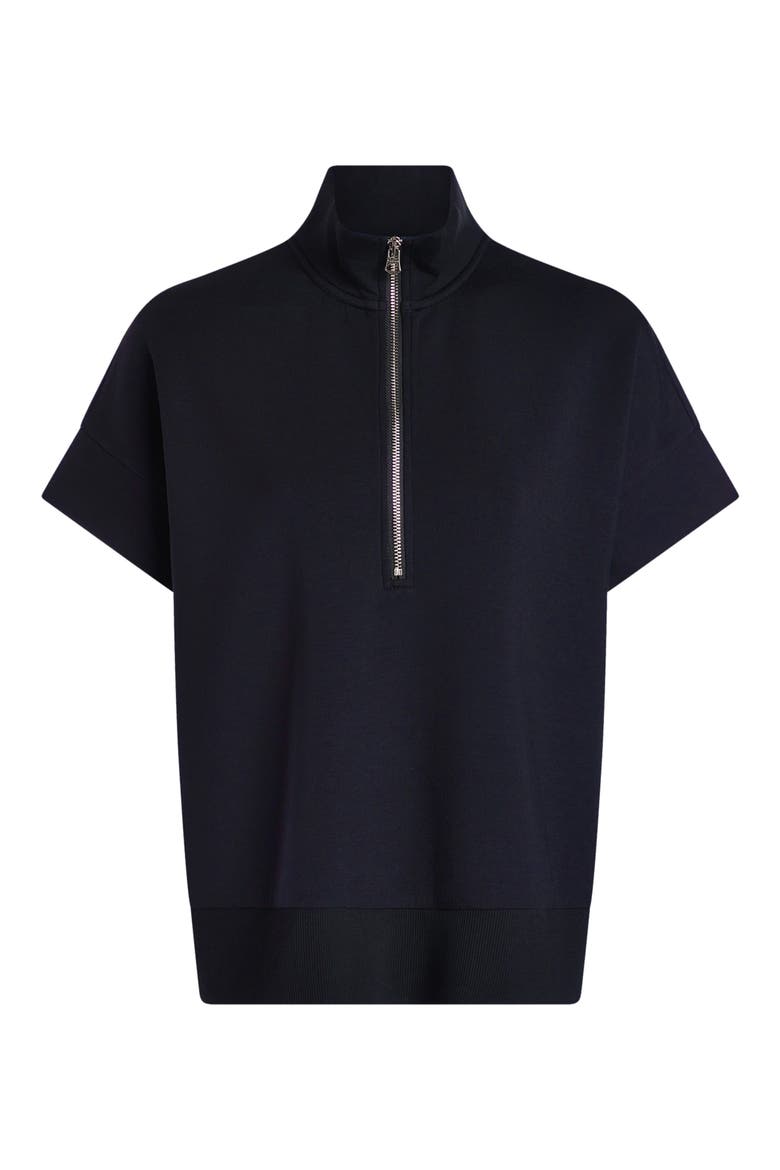 Ritchie Short Sleeve Half Zip, Alternate, color, NAVY