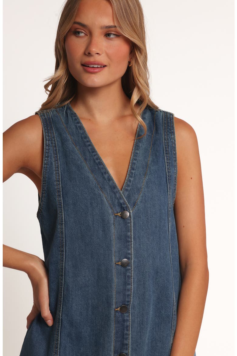Dawson Minidress, Alternate, color, INDIGO DENIM