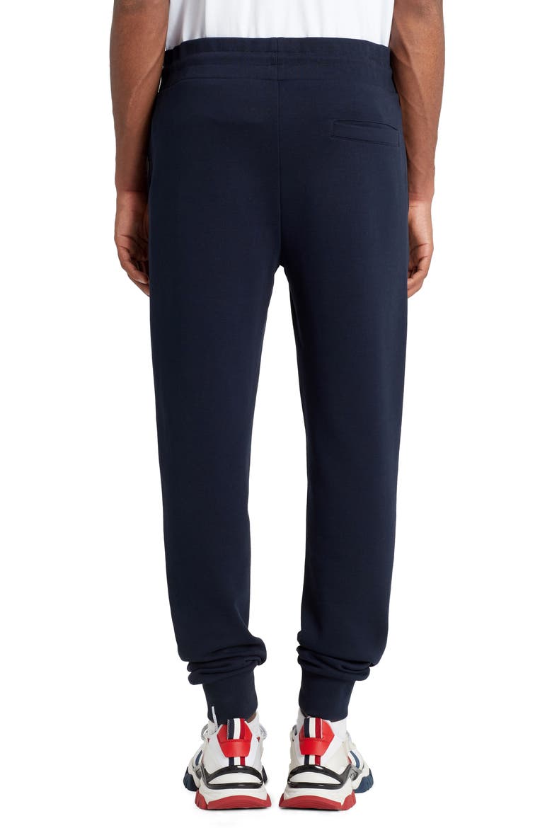 Logo Embroidered Cotton Joggers, Alternate, color, NAVY
