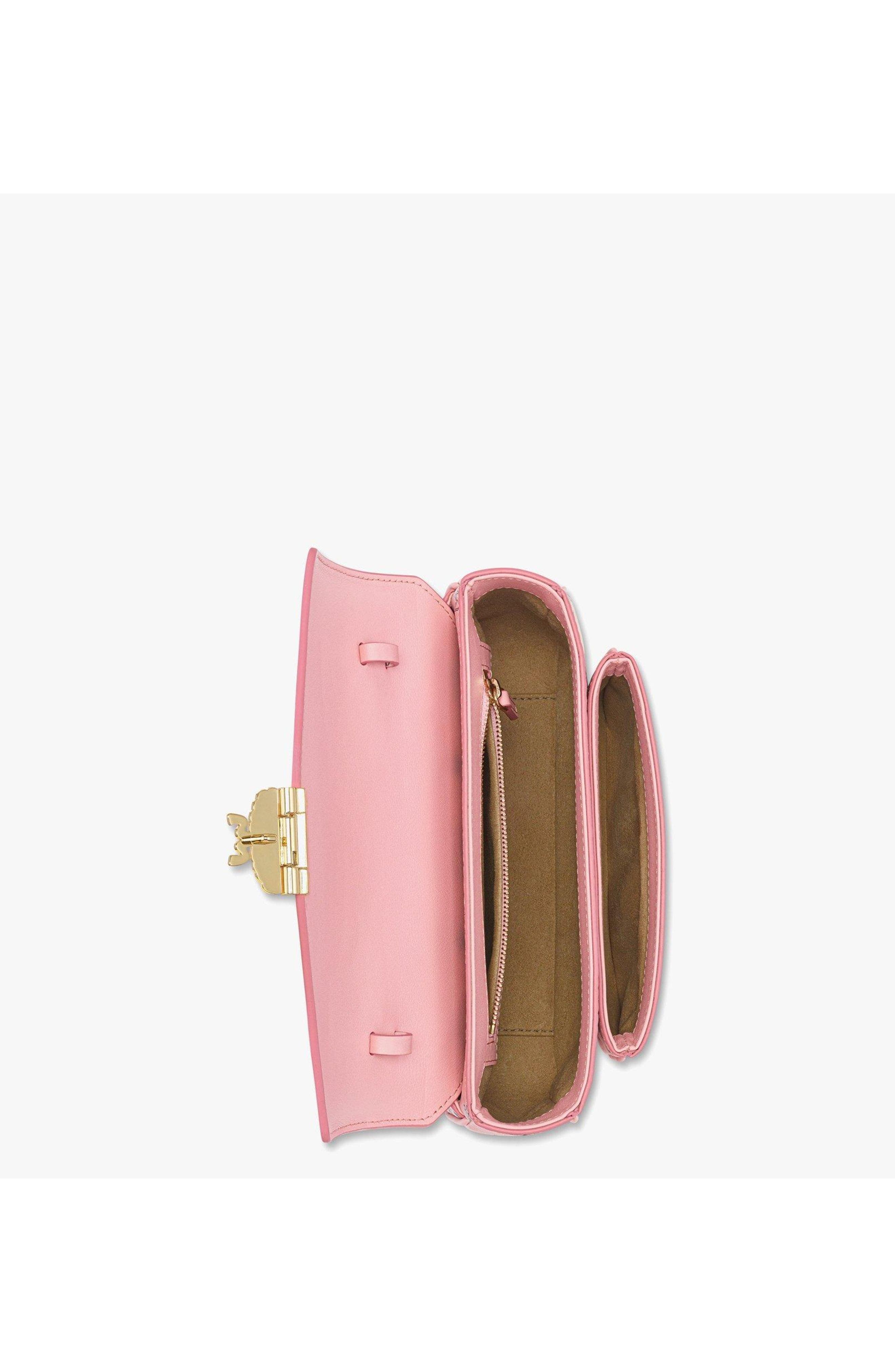 MCM Tracy Crossbody in Visetos, Alternate, color, Pink