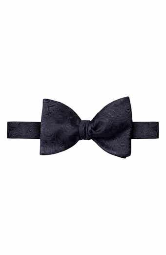 Eton Paisley Jacquard Silk Bow Tie