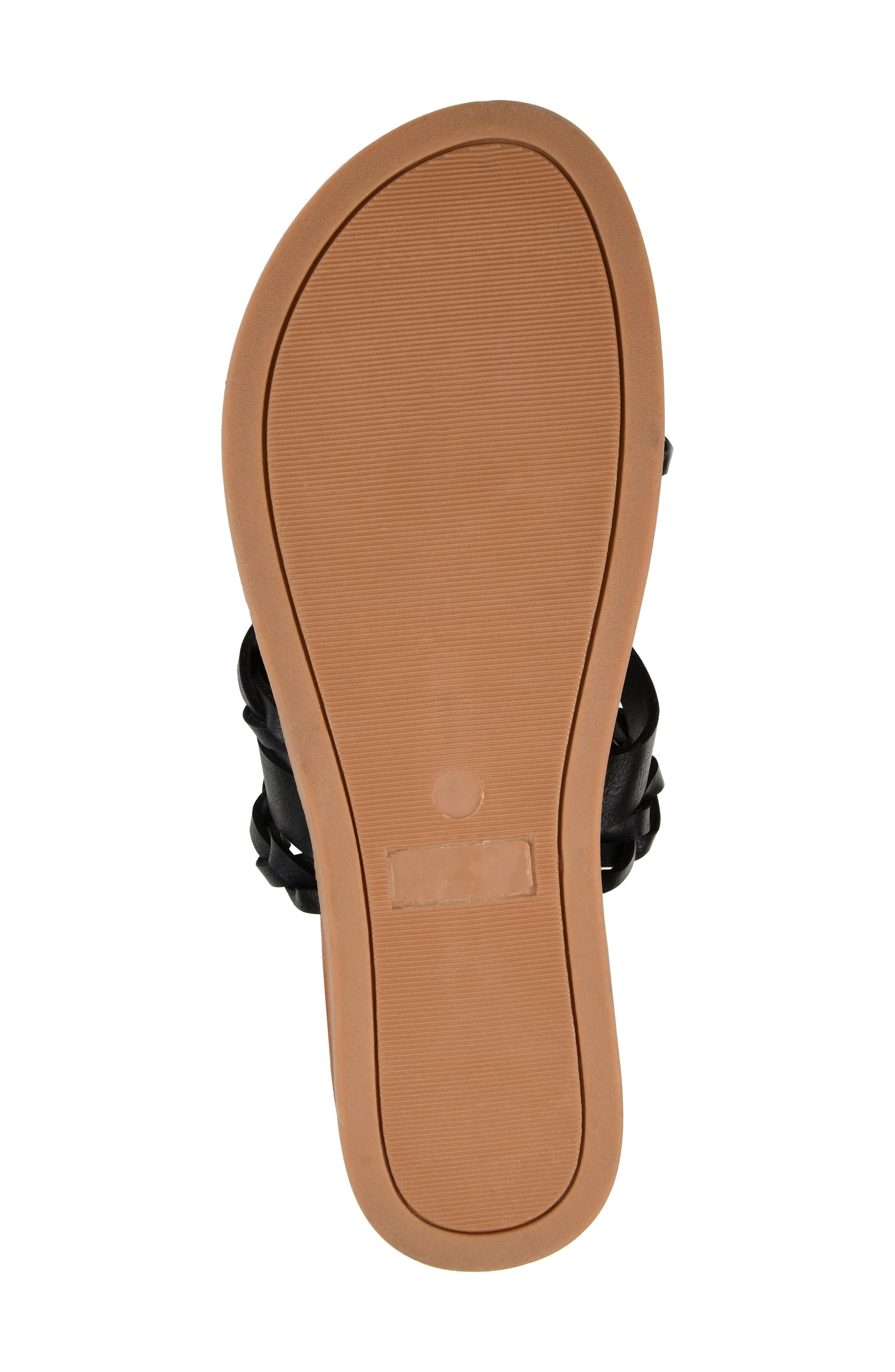 Journee Collection Colette Slide Sandal, Alternate, color, Black