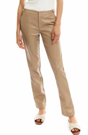 Chloe Faux Leather Trousers