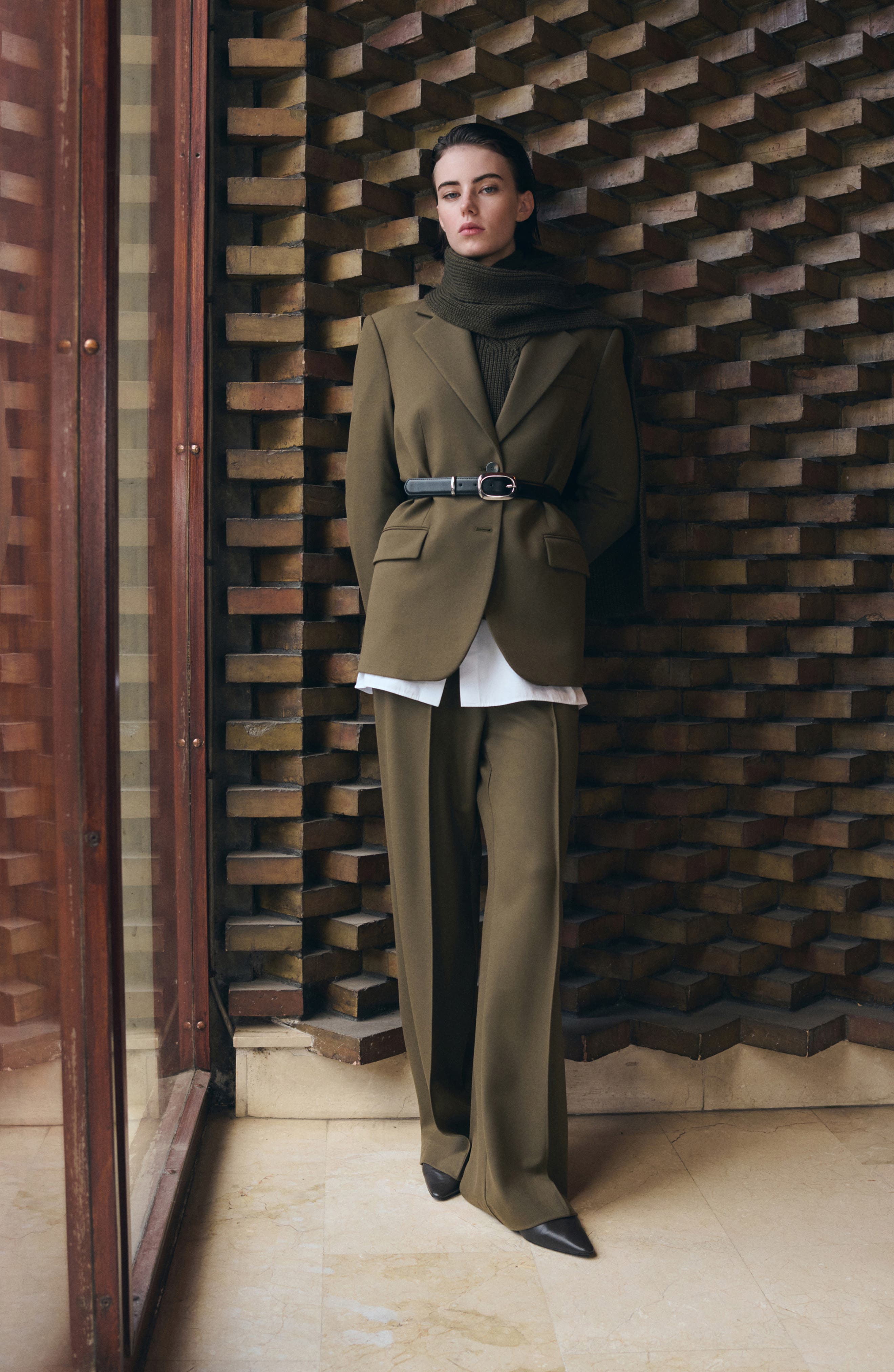 Notch Collar Blazer - image 2
