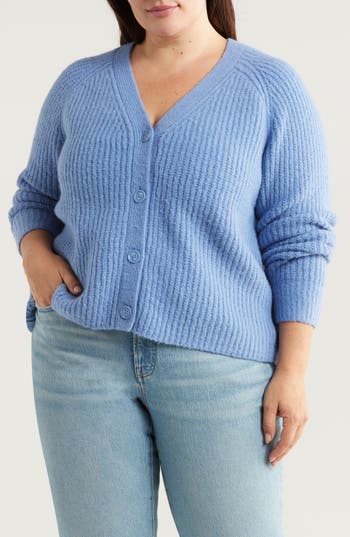 CASLON CASLON® WEEKEND STRIPE CARDIGAN