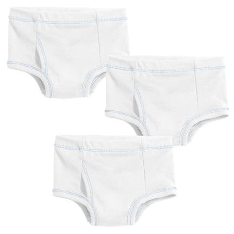 Boys Soft 100% Cotton Brief 3-Pack