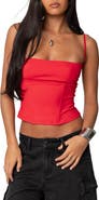 EDIKTED Juno Corset Crop Camisole