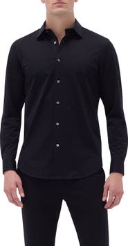 Bugatchi OoohCotton® Solid Button-Up Shirt